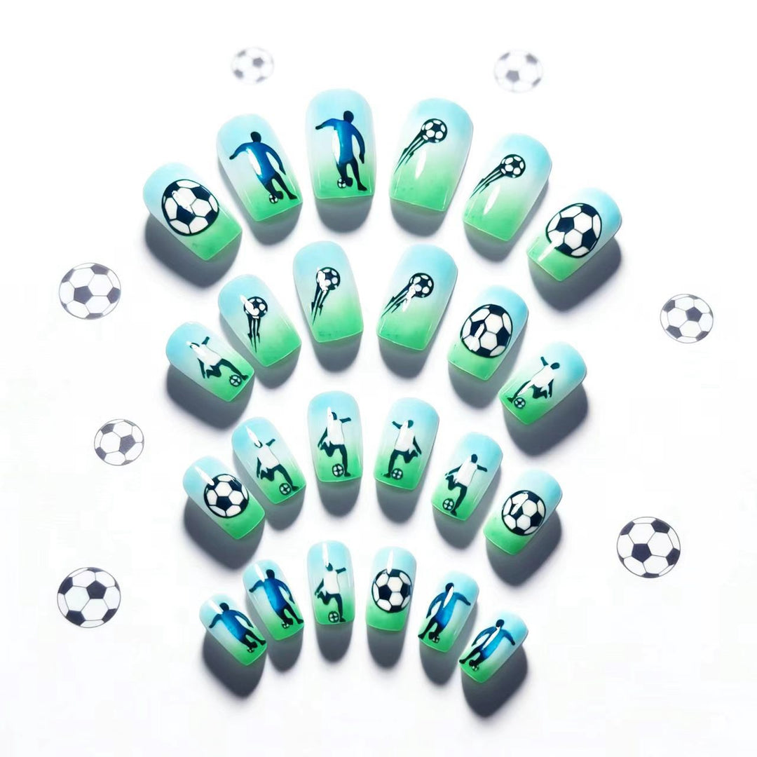Creative Football Nail Art Stornfield