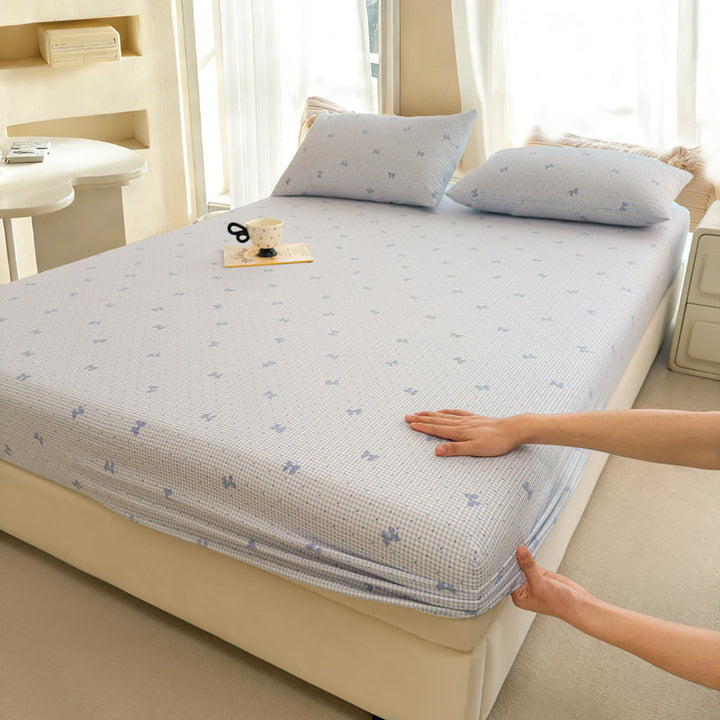 Soft Printed Mattress Protector