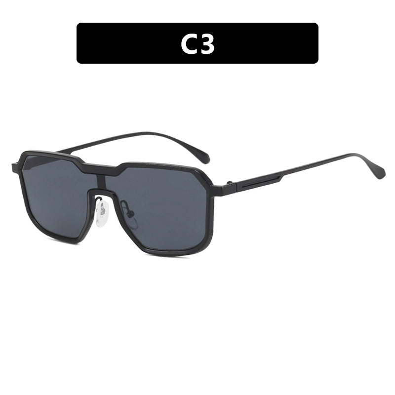 Ladies extravagant geometric sunglasses with protective UV filter Stornfield