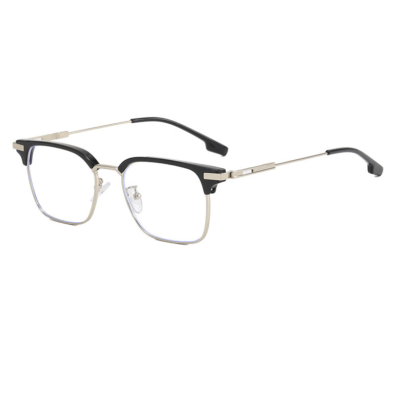Women's square sunglasses with lightweight metal frame and wide temples Stornfield