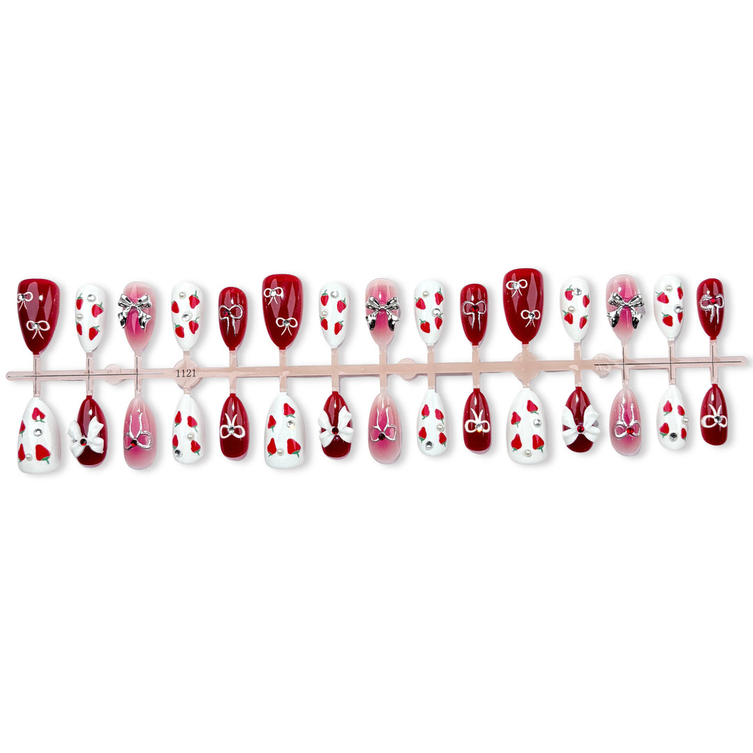 Decorative Press-On Nail Art Set 1790746252