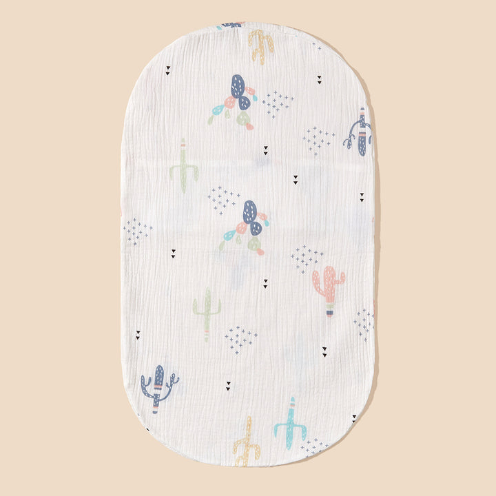 Cotton Muslin Crib Mattress Protector Stornfield