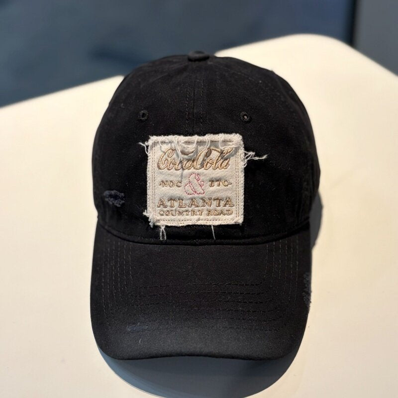 Unisex Vintage-Inspired Distressed Cap Stornfield