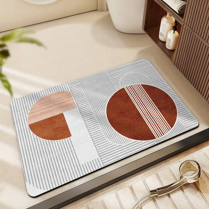 Decorative Bathroom Mat Stornfield