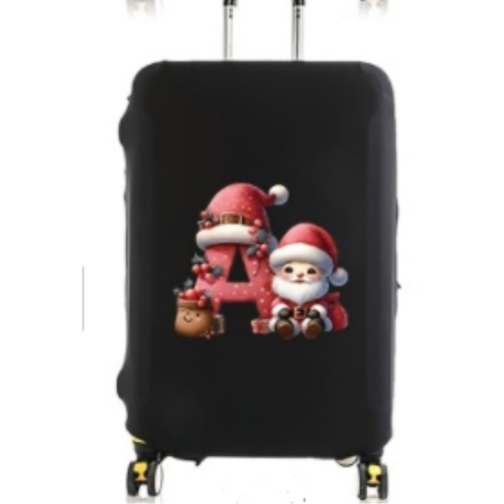 Women's hard-shell travel suitcase with festive Christmas design Stornfield