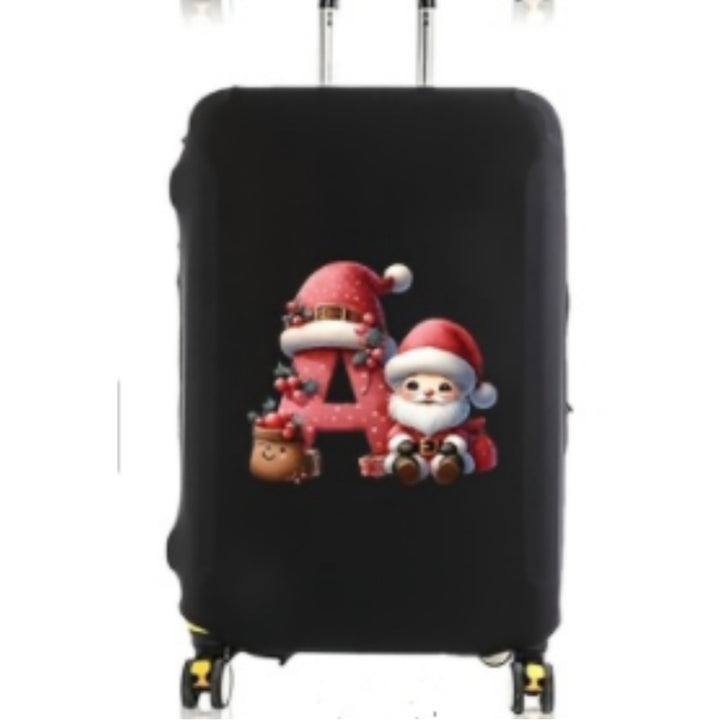 Women's hard-shell travel suitcase with festive Christmas design Stornfield