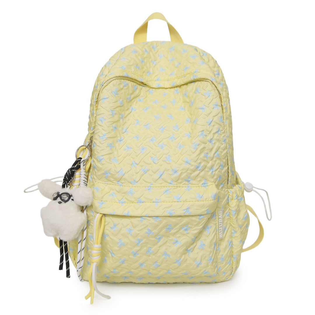 Quilted Floral Print Backpack Stornfield