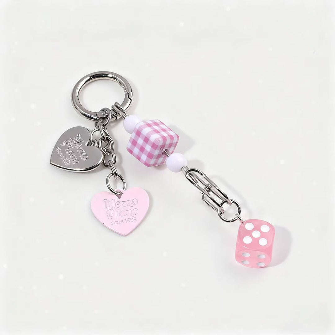 Playful Dice-Inspired Keychain Stornfield