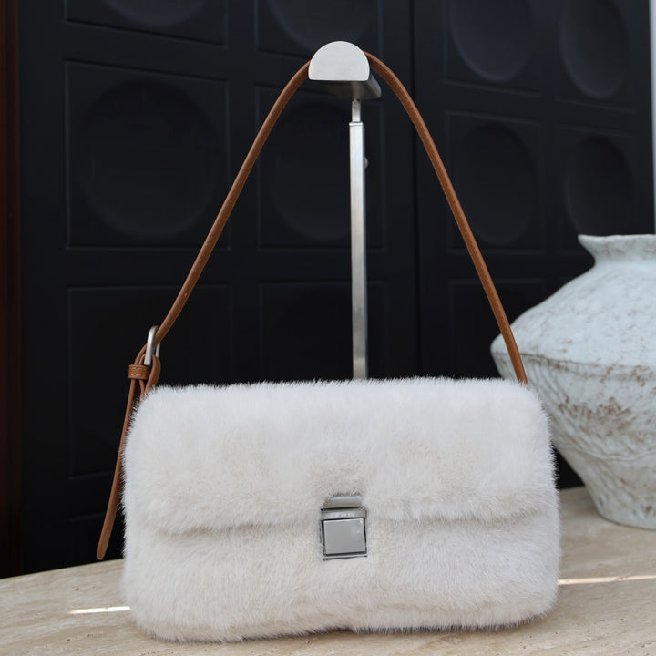 Faux Fur Evening Clutch