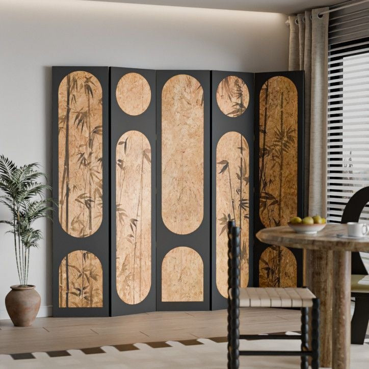 Artistic Floral Room Divider Stornfield