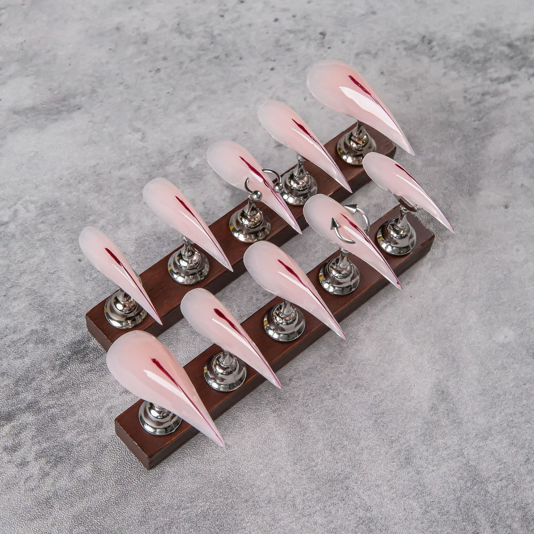 Sharp Stiletto Press-On Nail Enhancements