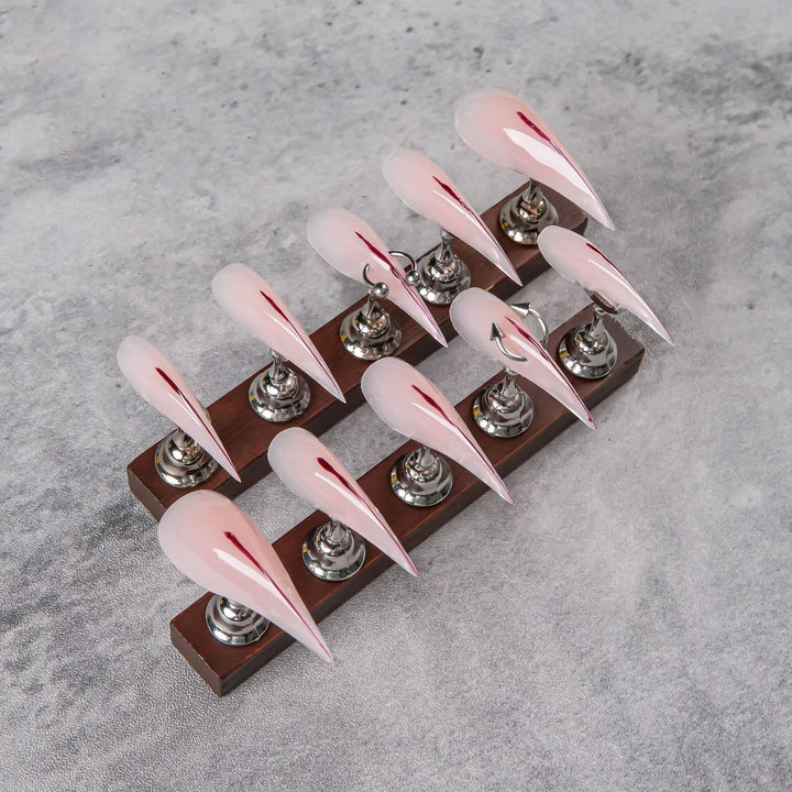 Sharp Stiletto Press-On Nail Enhancements