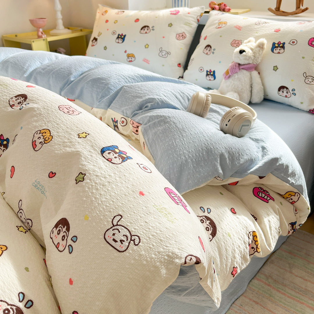 Floral Patterned Duvet Set