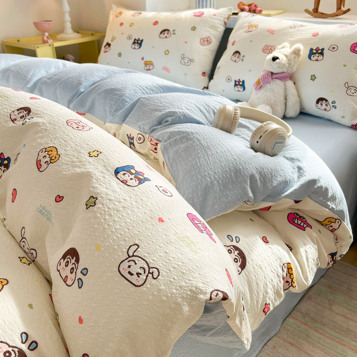 Floral Patterned Duvet Set
