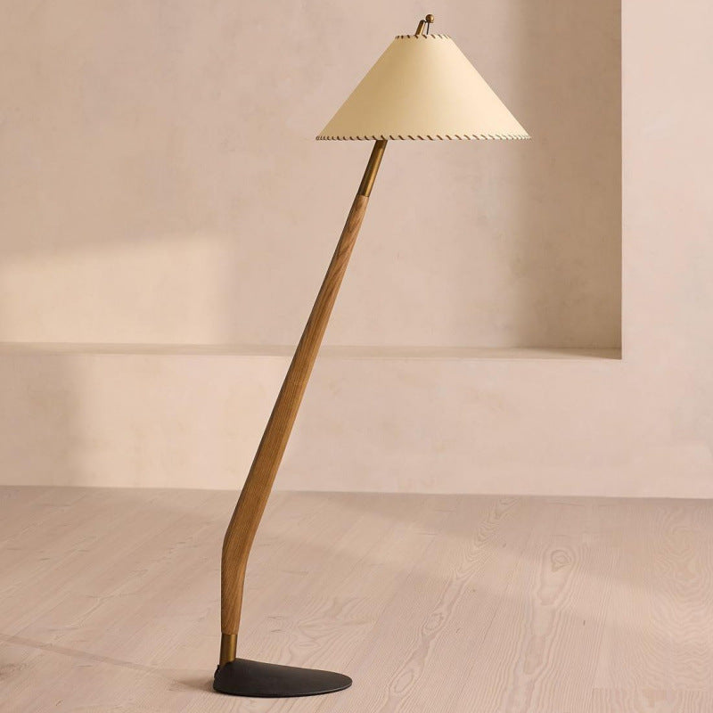 Contemporary Tilted Floor Lamp