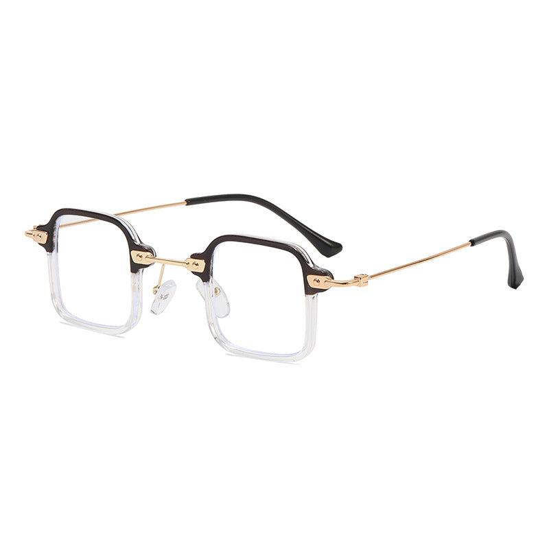 Ladies square fashion sunglasses with stylish metal frame Stornfield