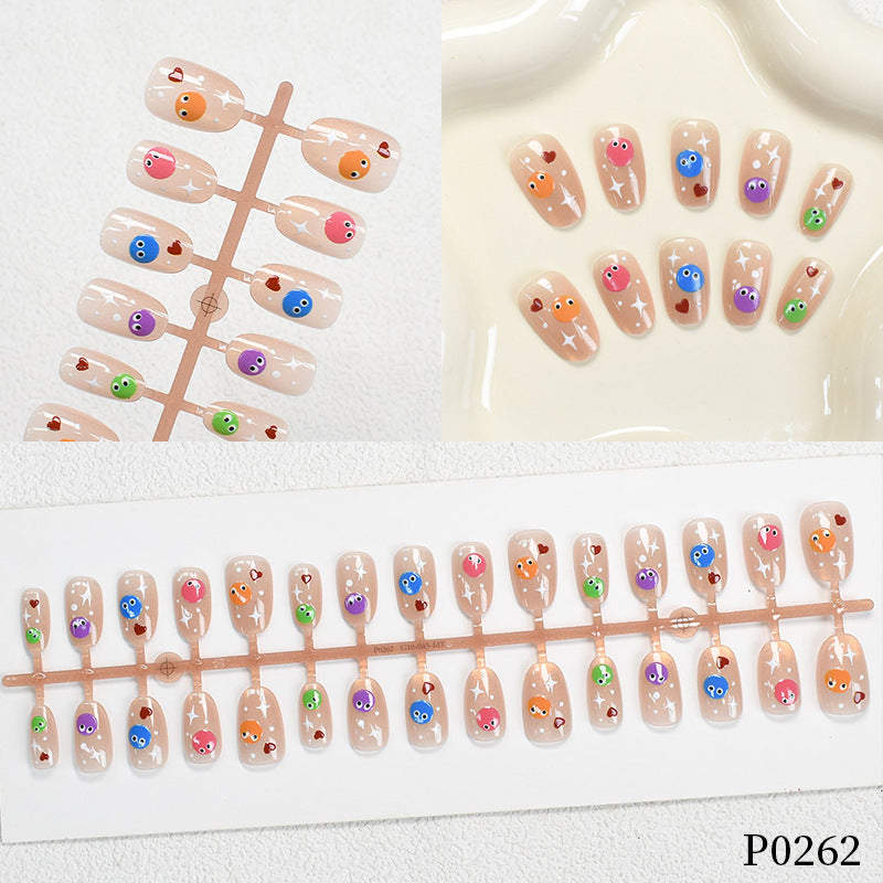 Playful Cartoon Fish Design Press-On Nail Set Stornfield