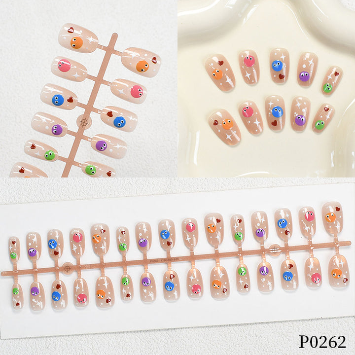 Playful Cartoon Fish Design Press-On Nail Set Stornfield