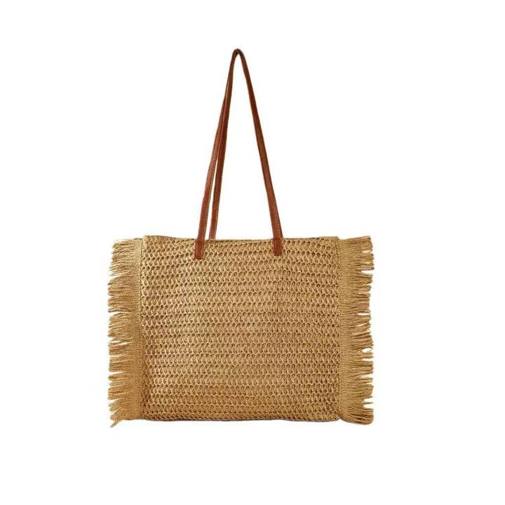 Elegant Raffia Shopping Bag Stornfield