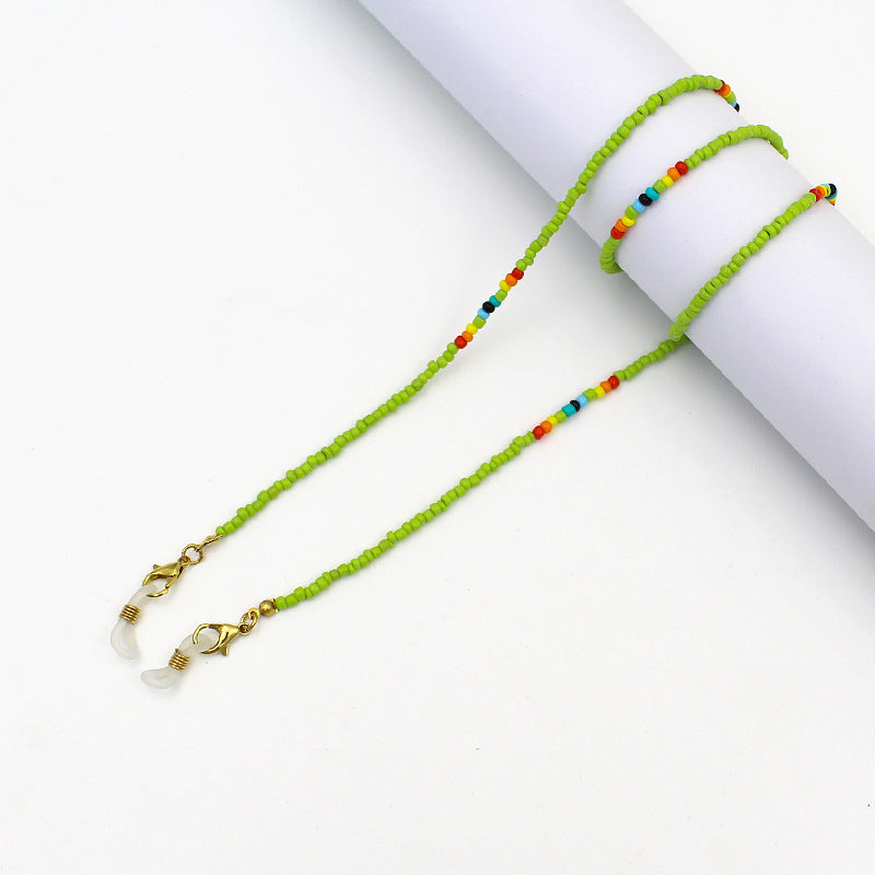Colorful Beaded Eyewear Holder Chain Stornfield