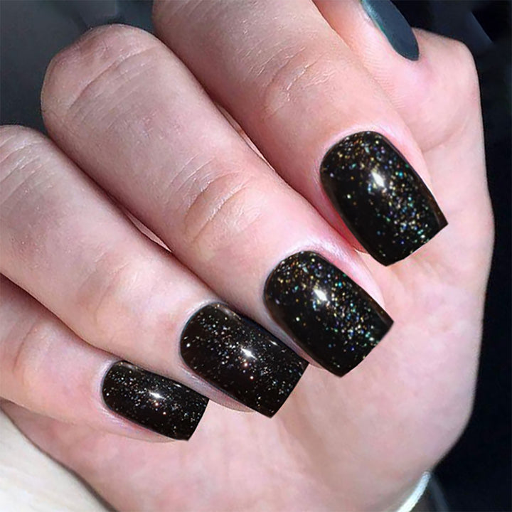 Sparkling Glitter Press-On Nails Stornfield