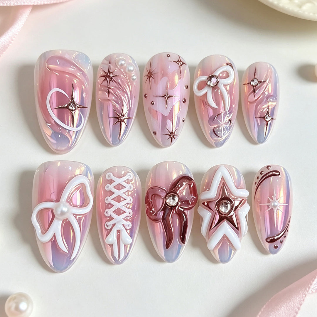 Artistic Decorative Nail Set