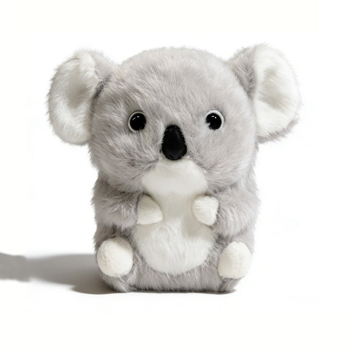 Plush Sitting Dino Cuddler with Ultra-Soft Faux Fur and Embroidered Face Stornfield