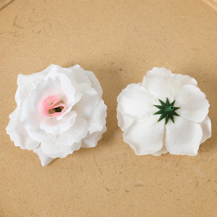 Floral Embellished Hair Clips