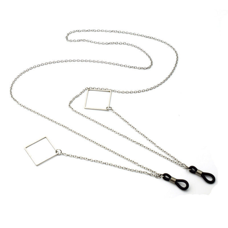 Stylish Geometric Chain Eyewear Holder Stornfield