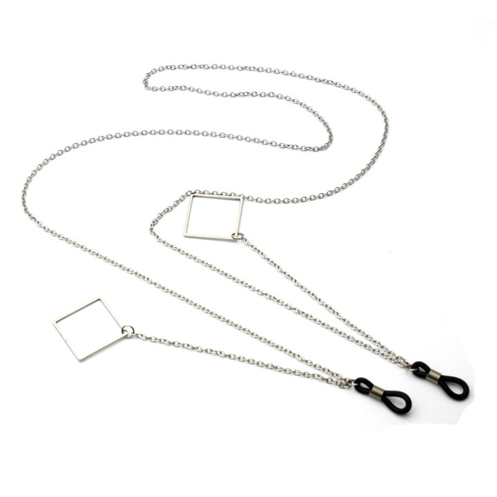 Stylish Geometric Chain Eyewear Holder Stornfield