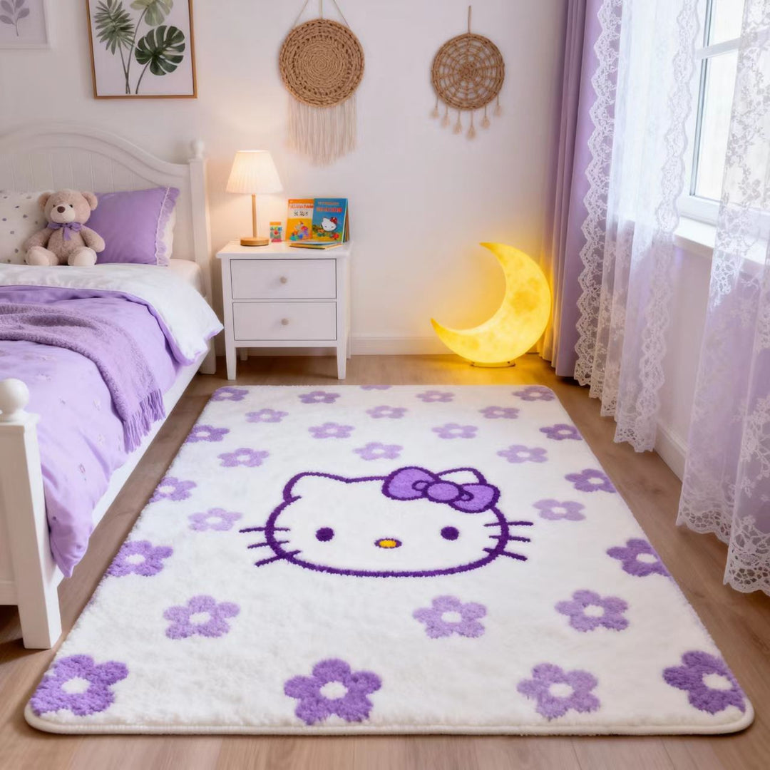 Hello Kitty-Themed Plush Floor Mat Stornfield