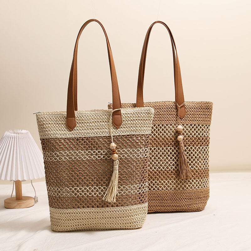 Braided Tote Bag Made From Natural Materials Stornfield