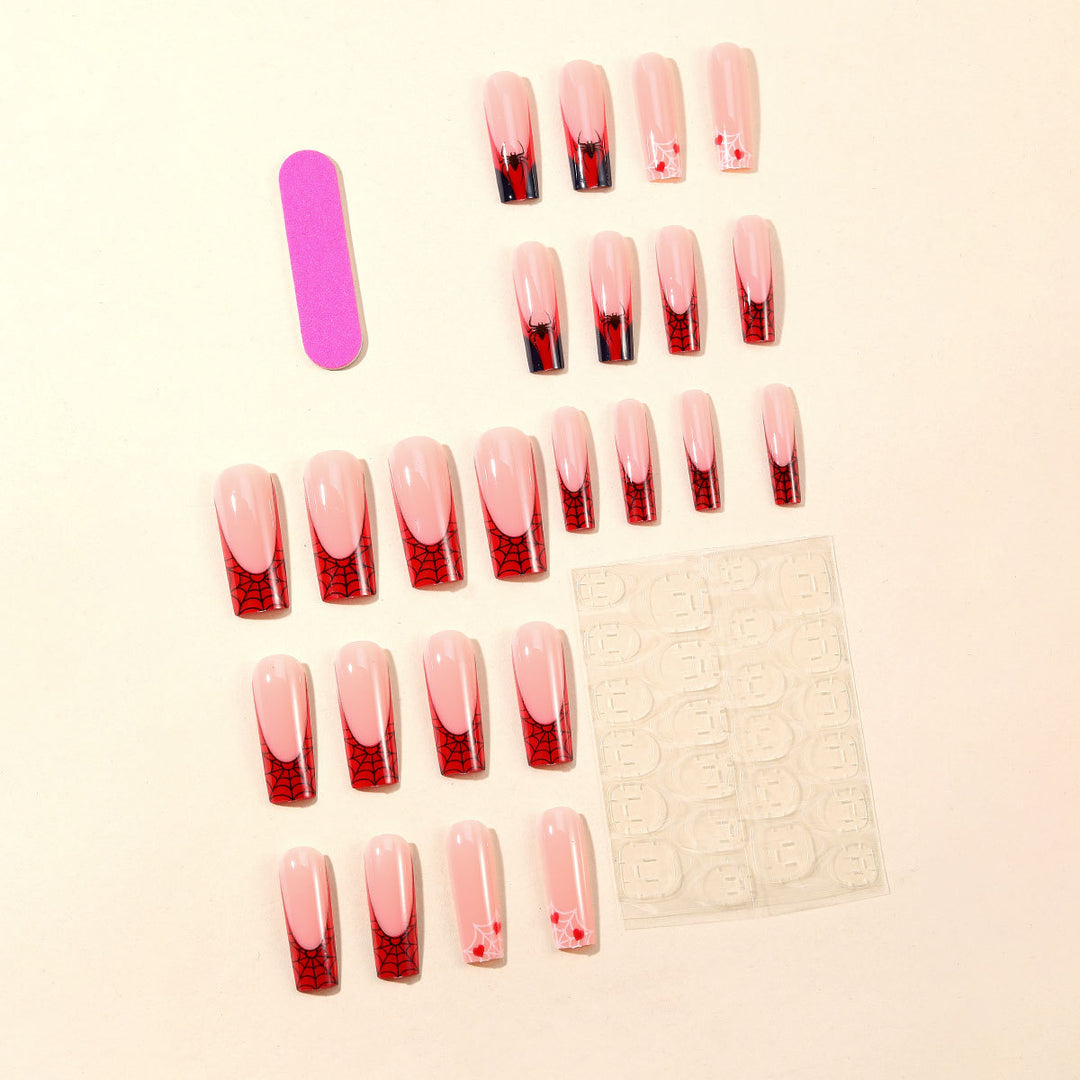 Spider-Man Inspired 3D Nail Art Extensions Stornfield