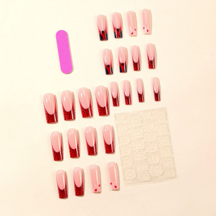 Spider-Man Inspired 3D Nail Art Extensions Stornfield