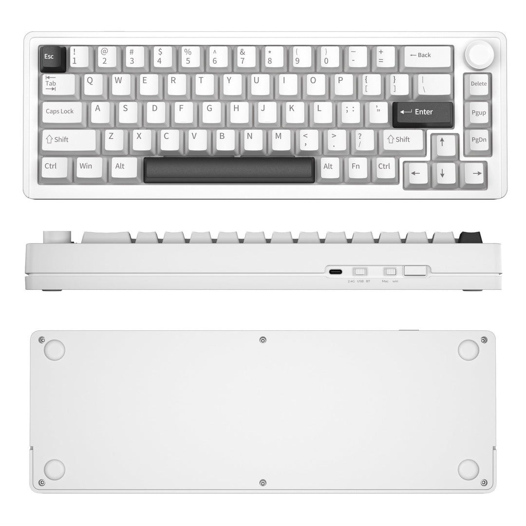 Wireless Mechanical Keyboard with Customizable Backlit Features Stornfield