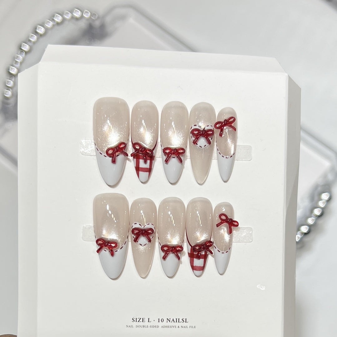 Festive Themed Press-On Nail Set