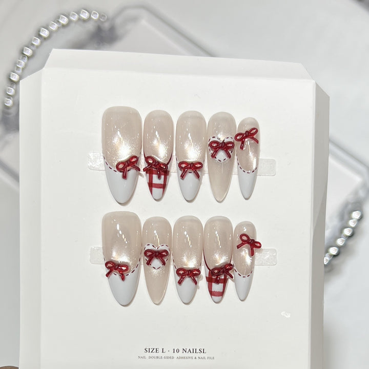 Festive Themed Press-On Nail Set