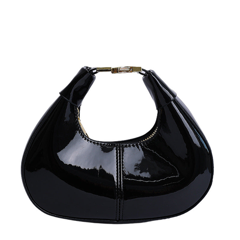 Glossy Patent Leather Evening Handbag Stornfield