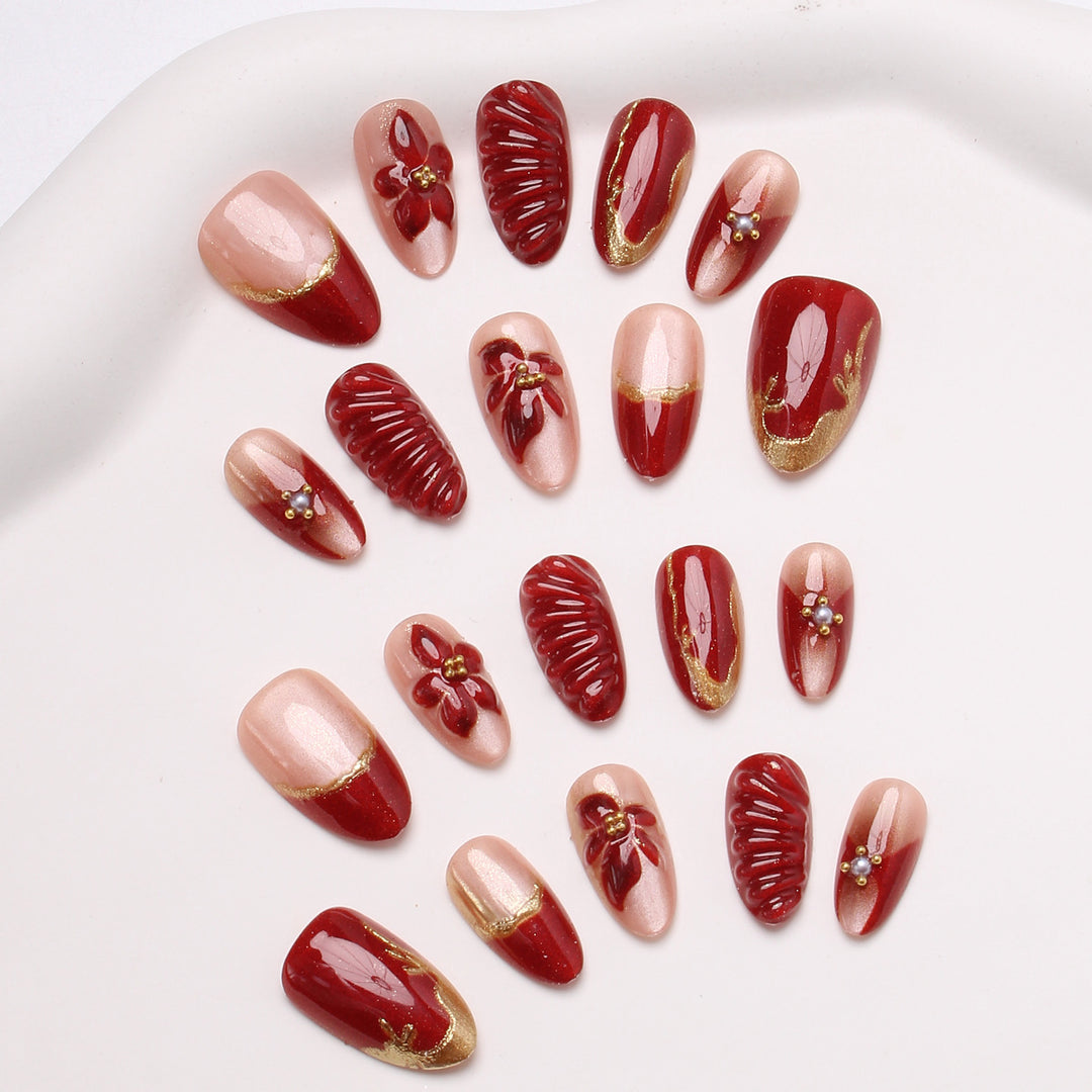 Elegant Press-On Nail Tips Stornfield