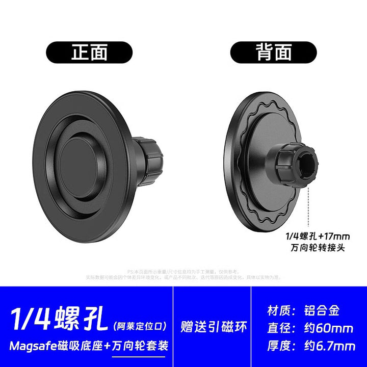 Unisex Magnetic Mounting Adapter with Universal Thread Connection Stornfield