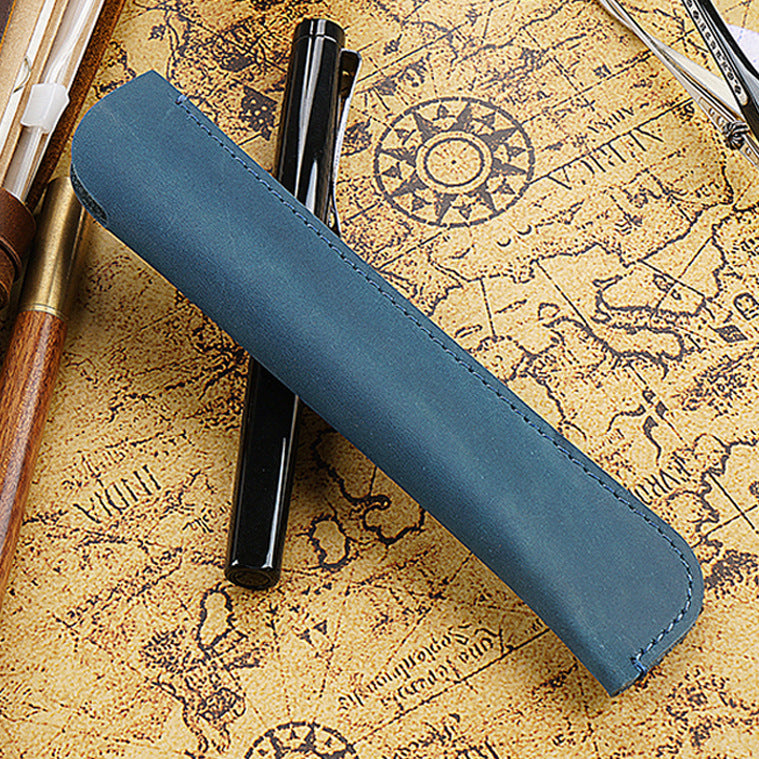 Leather Pencil Roll Case