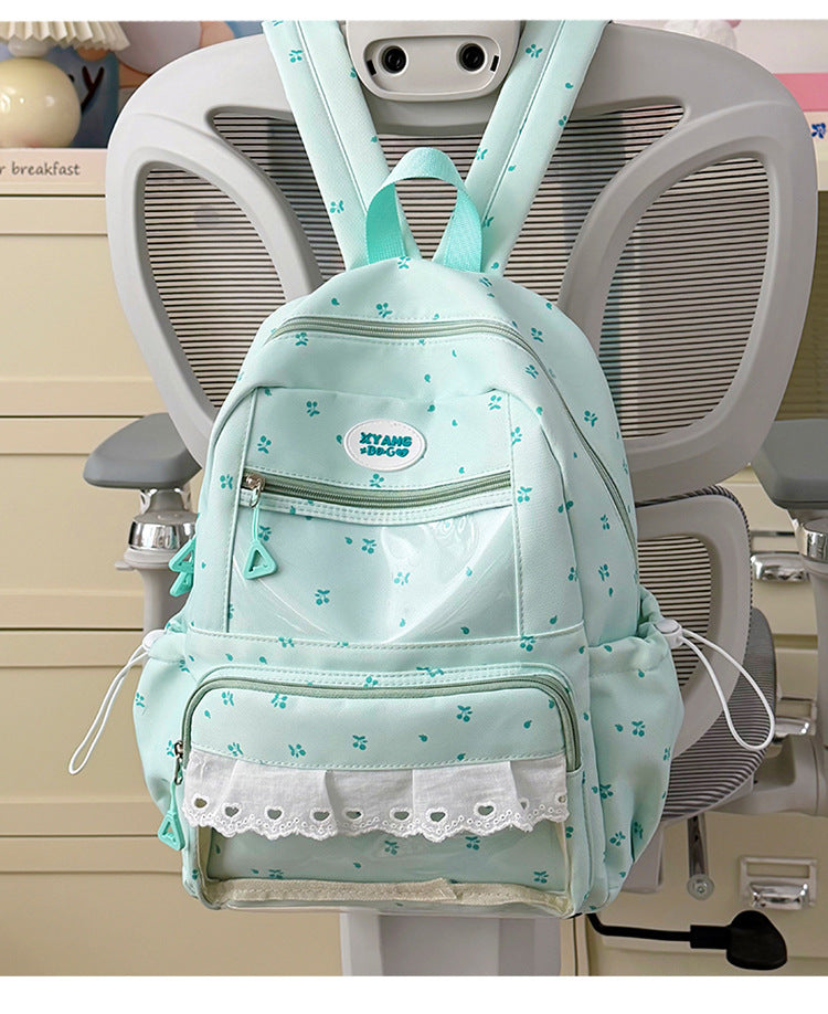 Playful Embroidered School Backpack Stornfield