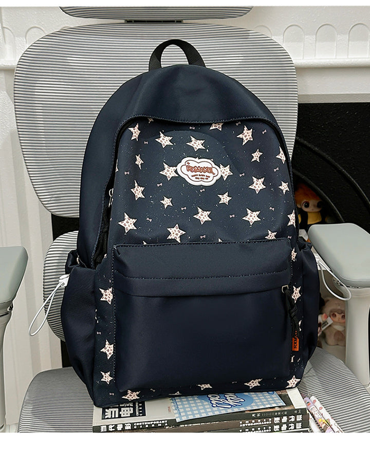 Playful Floral Print Backpack Stornfield