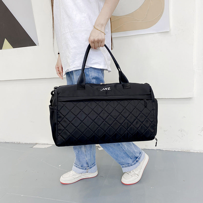 Stylish Quilted Gym Duffel Bag Stornfield