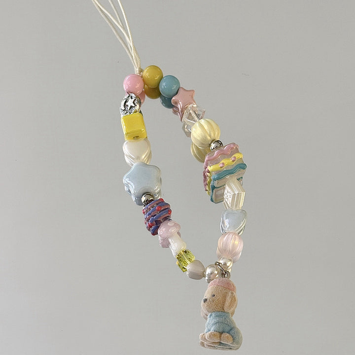Whimsical Beaded Charm Lanyard Stornfield