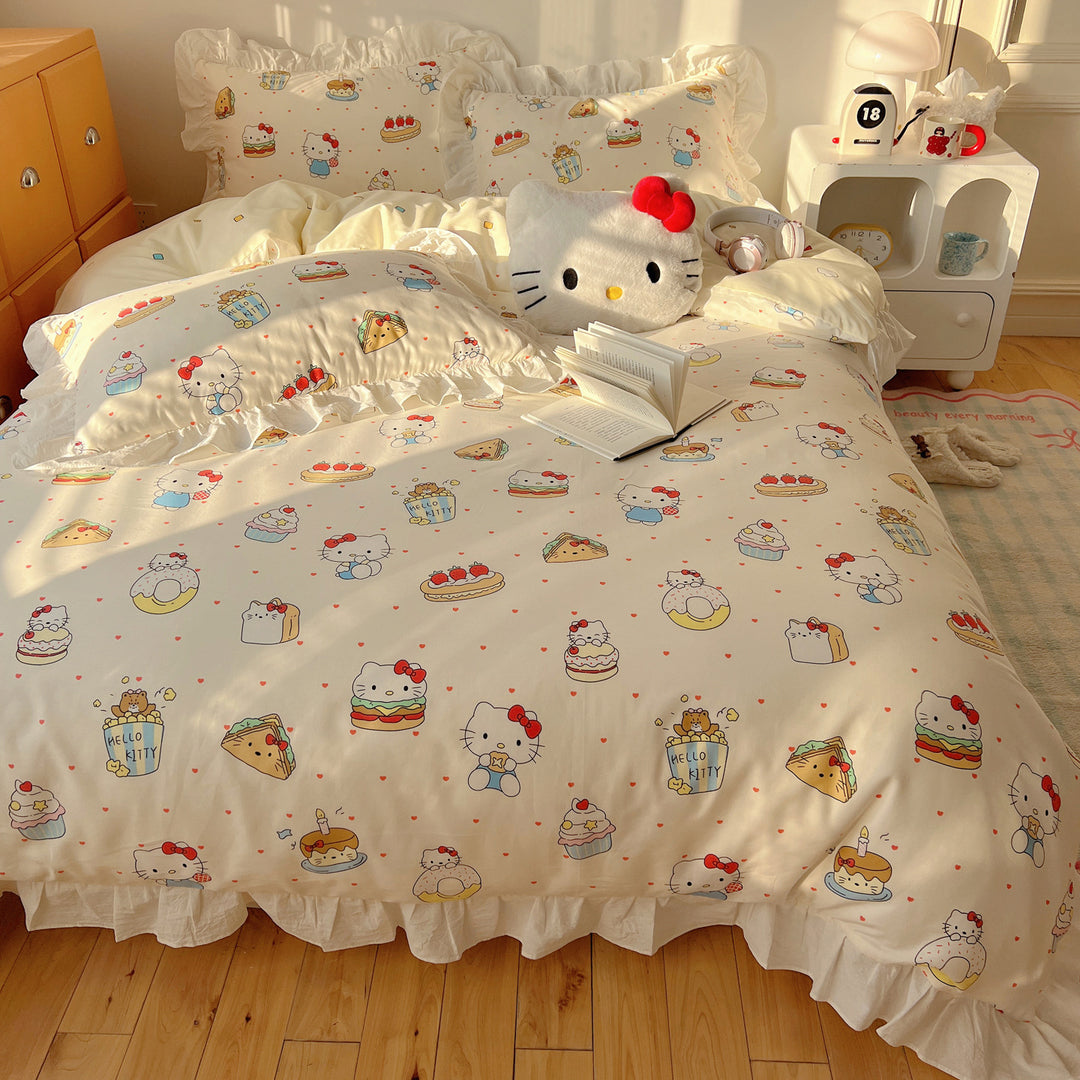 Playful Cartoon-Themed Comforter Set