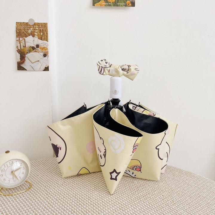 Women's Folding Umbrella with Multifunctional Storage System Stornfield