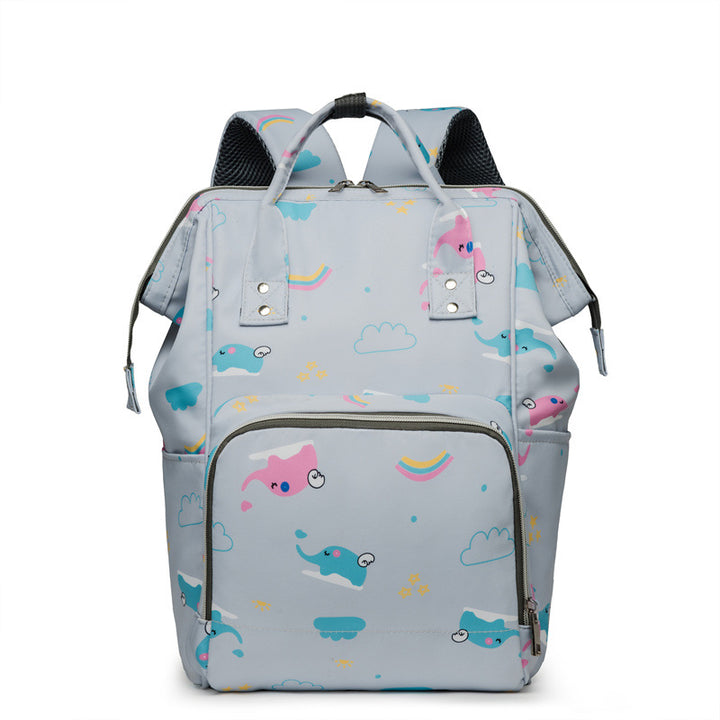 Cat-Themed Multi-Compartment Backpack Stornfield
