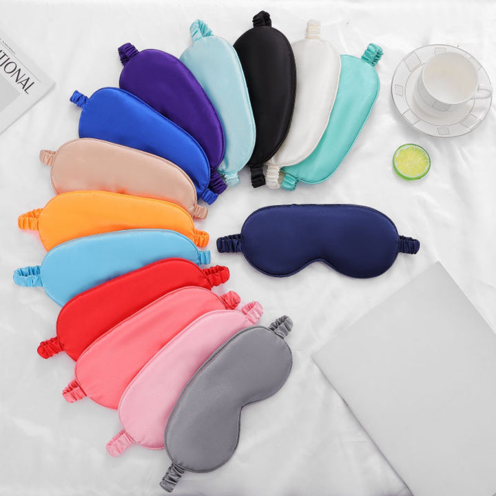 Unisex nan super soft sleep mask with ergonomic padding and adjustable elastic band Stornfield