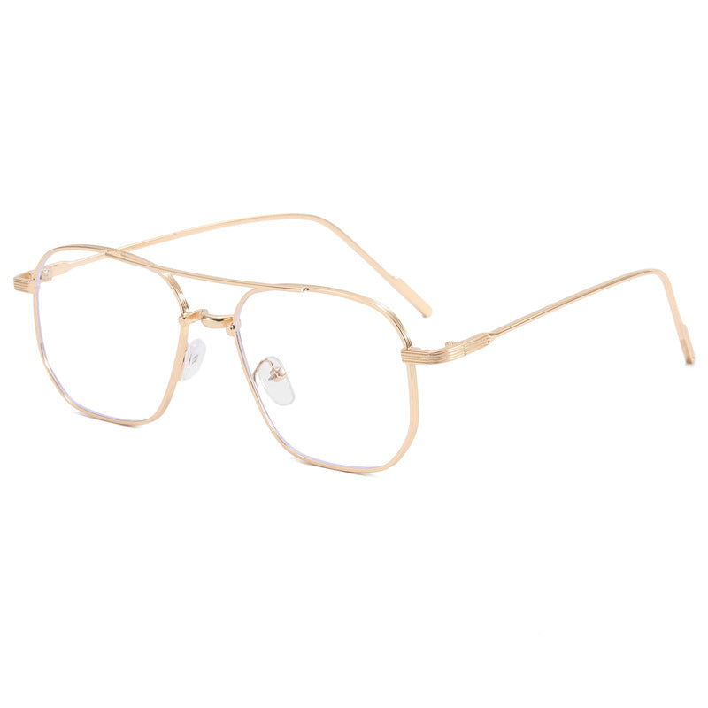 Women's fashionable geometric glasses with elegant metal frame Stornfield